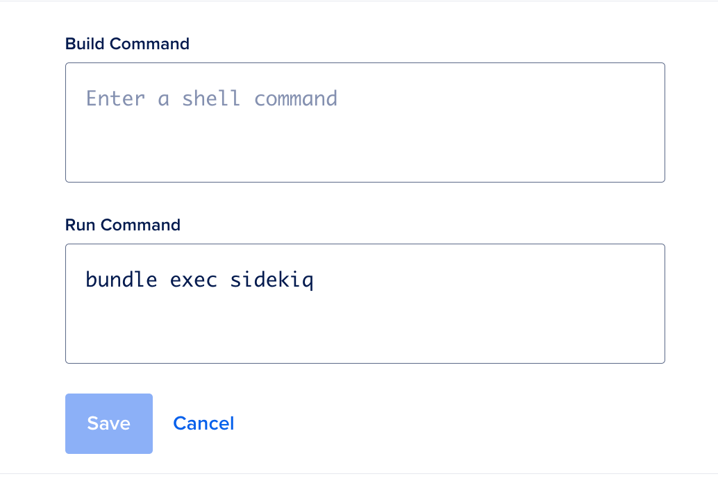 Configuring the Sidekiq worker run command in DigitalOcean App Platform