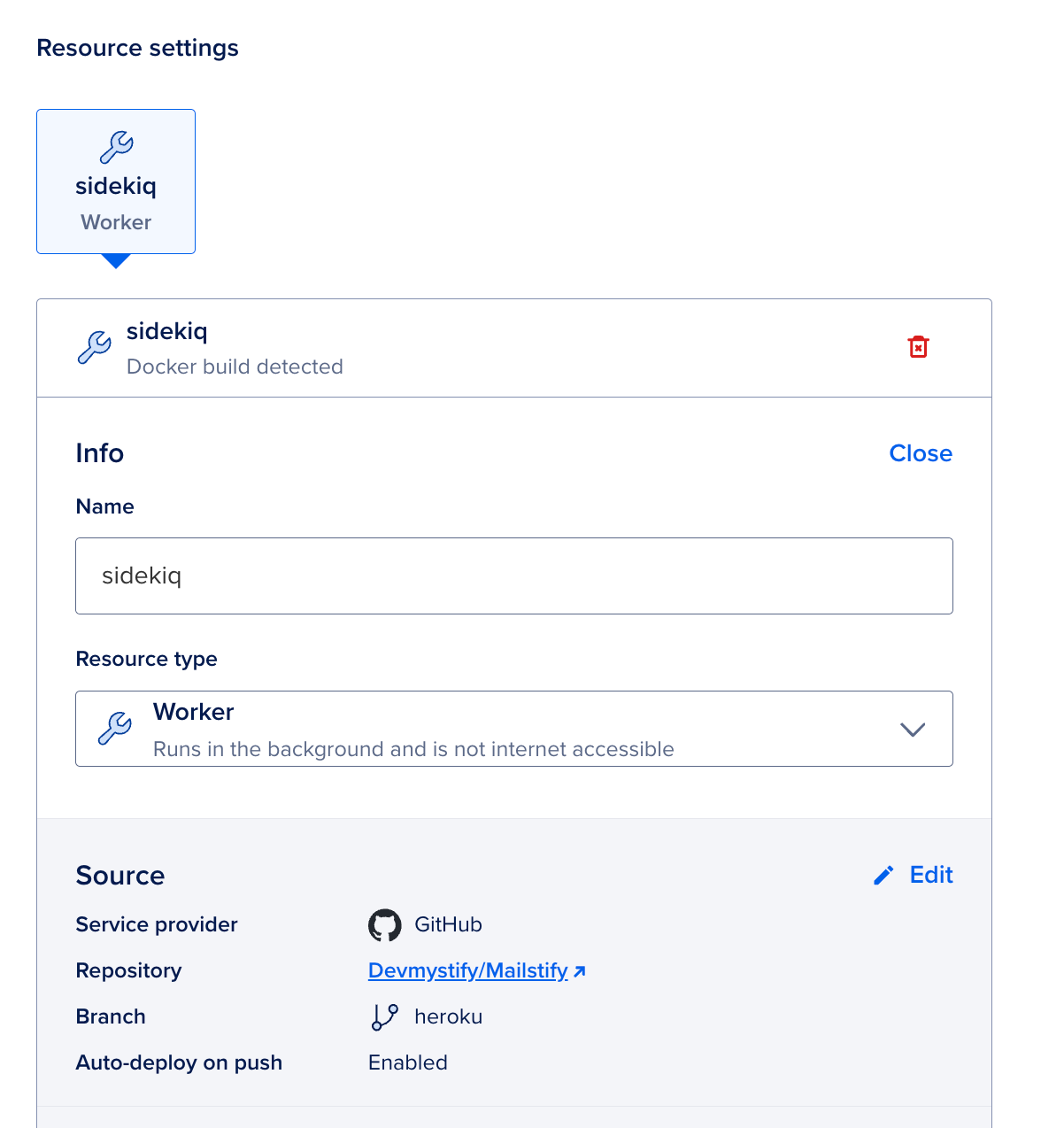 Creating a Sidekiq worker component in DigitalOcean App Platform
